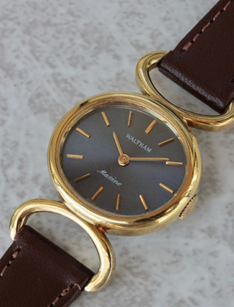 Waltham Watch Company/ウォルサム/GP 紺/630485 /手巻 / 腕時計 / 655