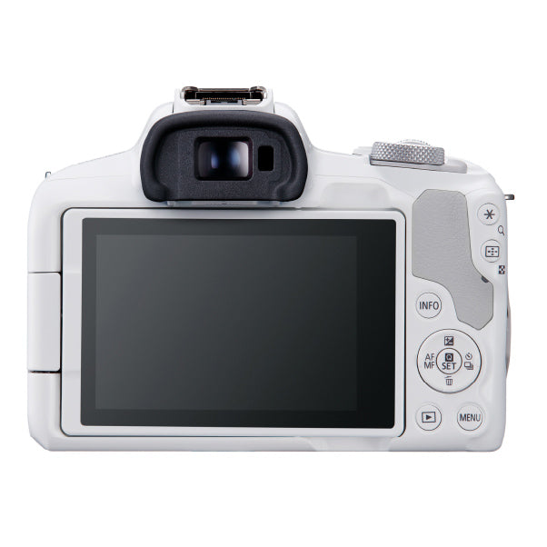 Canon EOSR50WH-WZK ミラーレスカメラ EOS R50 (ホワイト)・ダブル