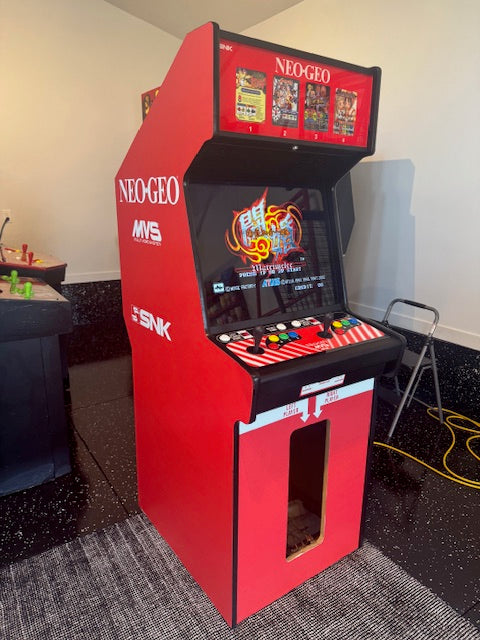 Neo Geo MVS 1, 2 & 4 sides and front – Szabo's Arcades