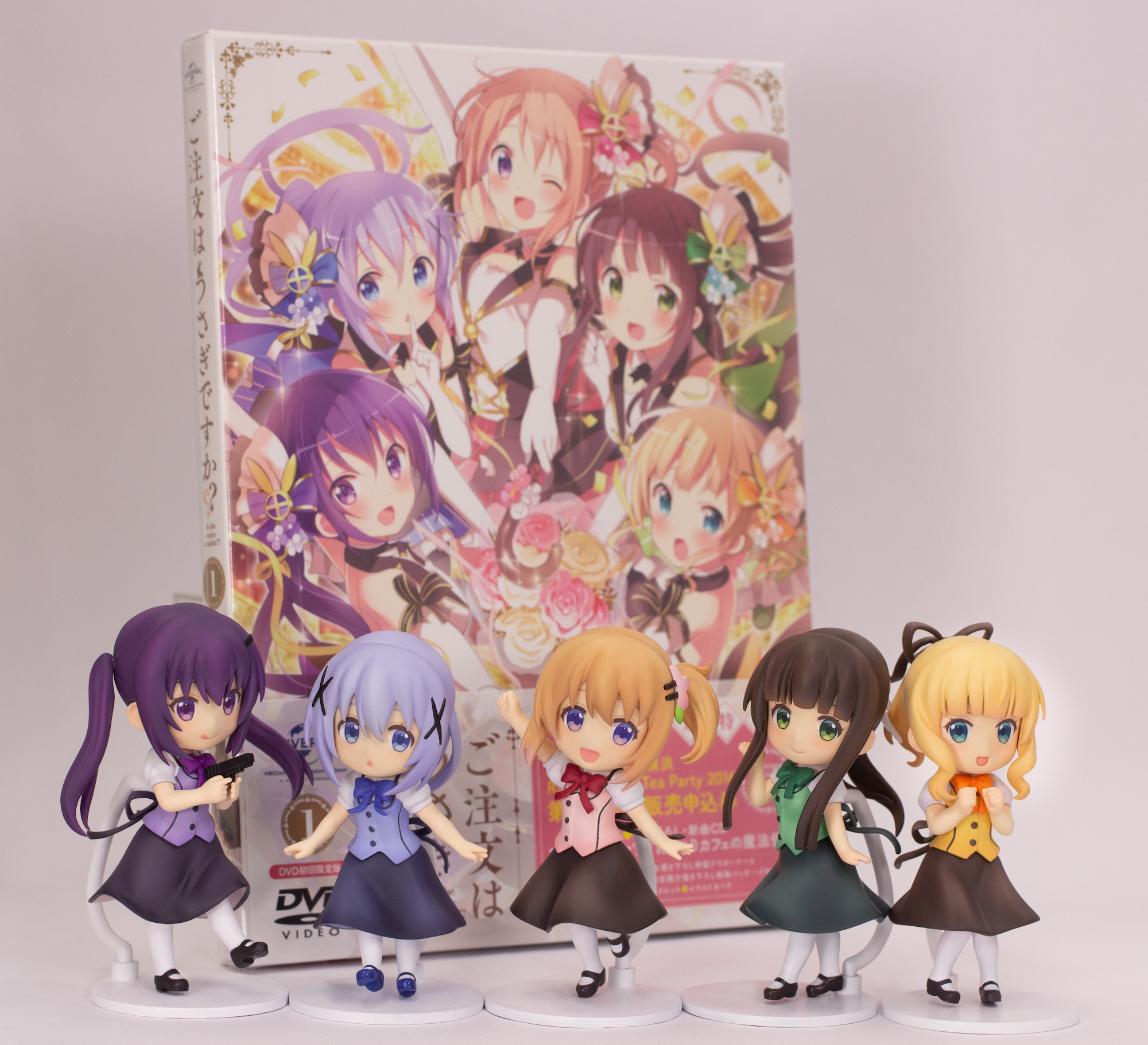 ミニフィギュア ココア・チノ・リゼ・千夜・シャロ 特設ページ