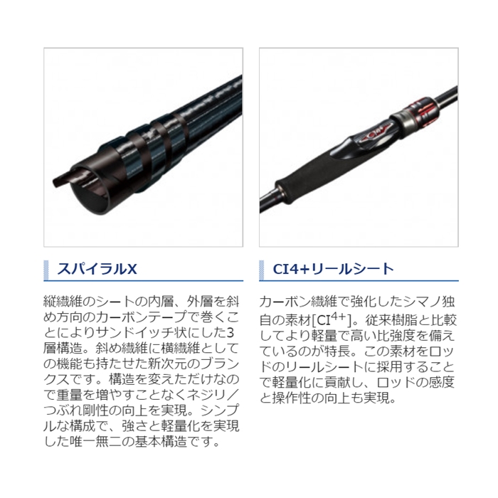 シマノ セフィア TT S86MH (エギングロッド ショア) - 釣具のポイント