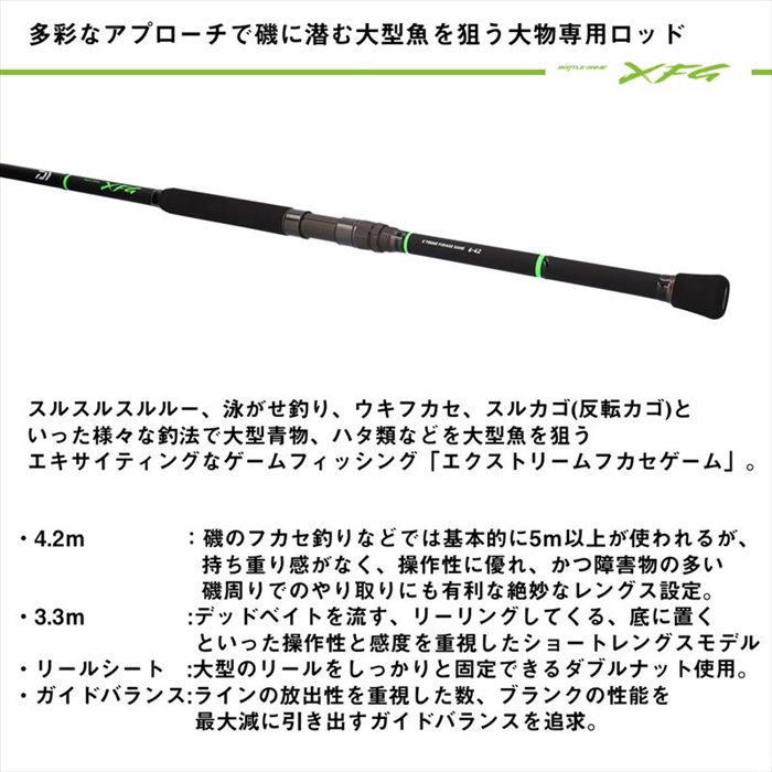 ダイワ 25 バトルゲーム XFG (エクストリームフカセゲーム) 3-42