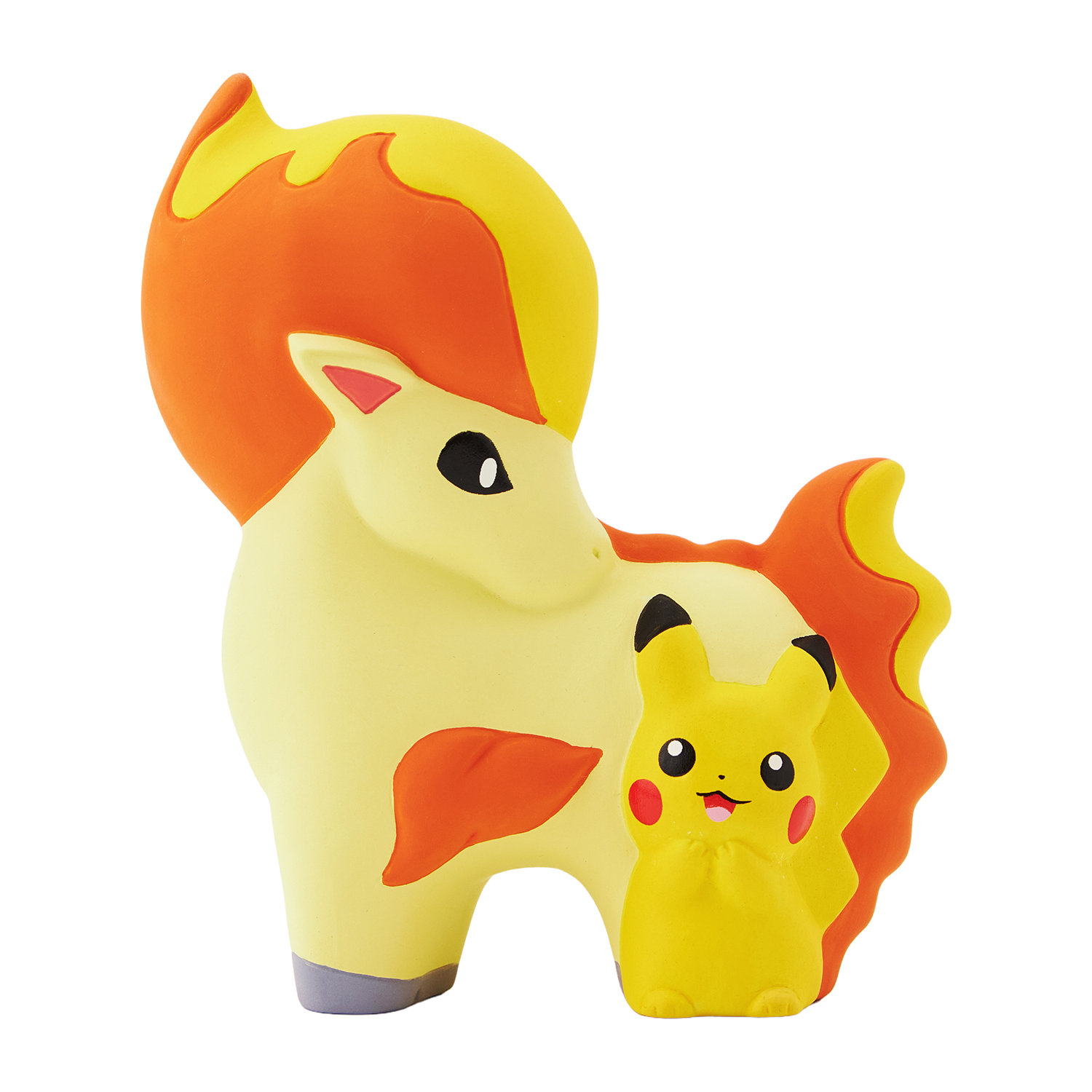 ピカチュウとポニータ、リーシャンの「陶飾り」が、ポケモンセンターに