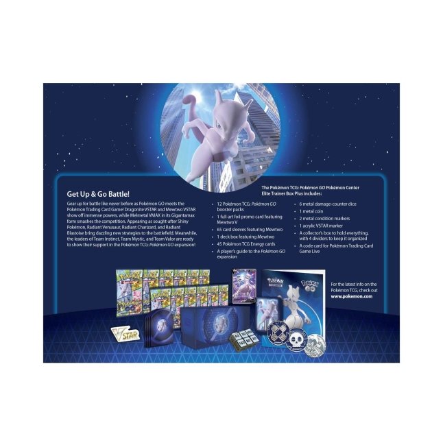 Pokémon TCG: Pokémon GO Pokémon Center Elite Trainer Box Plus