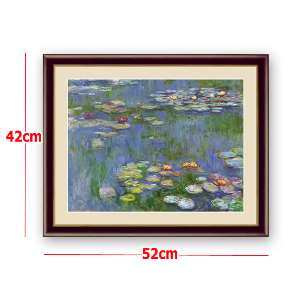 名画の世界 額絵シリーズ「睡蓮」クロード・モネDEME-222-7