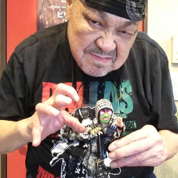 16dソフビコレクション ザ・グレート・カブキ[毒霧緑ペイントVer.]JRH-21-1