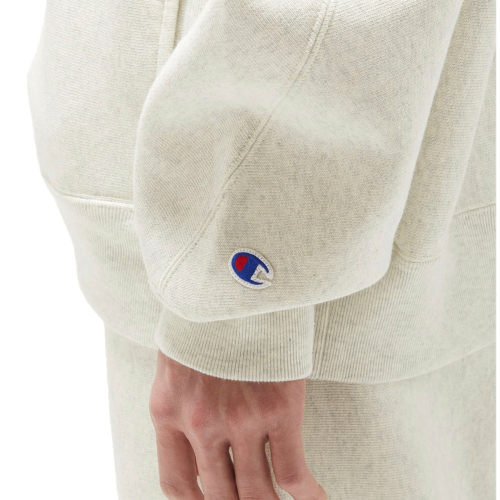 N.HOOLYWOOD N.HOOLYWOOD X CHAMPION SWEAT SHIRT-OATMEAL - Popcorn Store