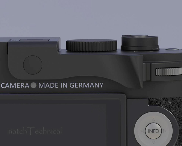 Match Technical Thumbs Up EP-10S Black NEW - For Leica M (Typ 240)