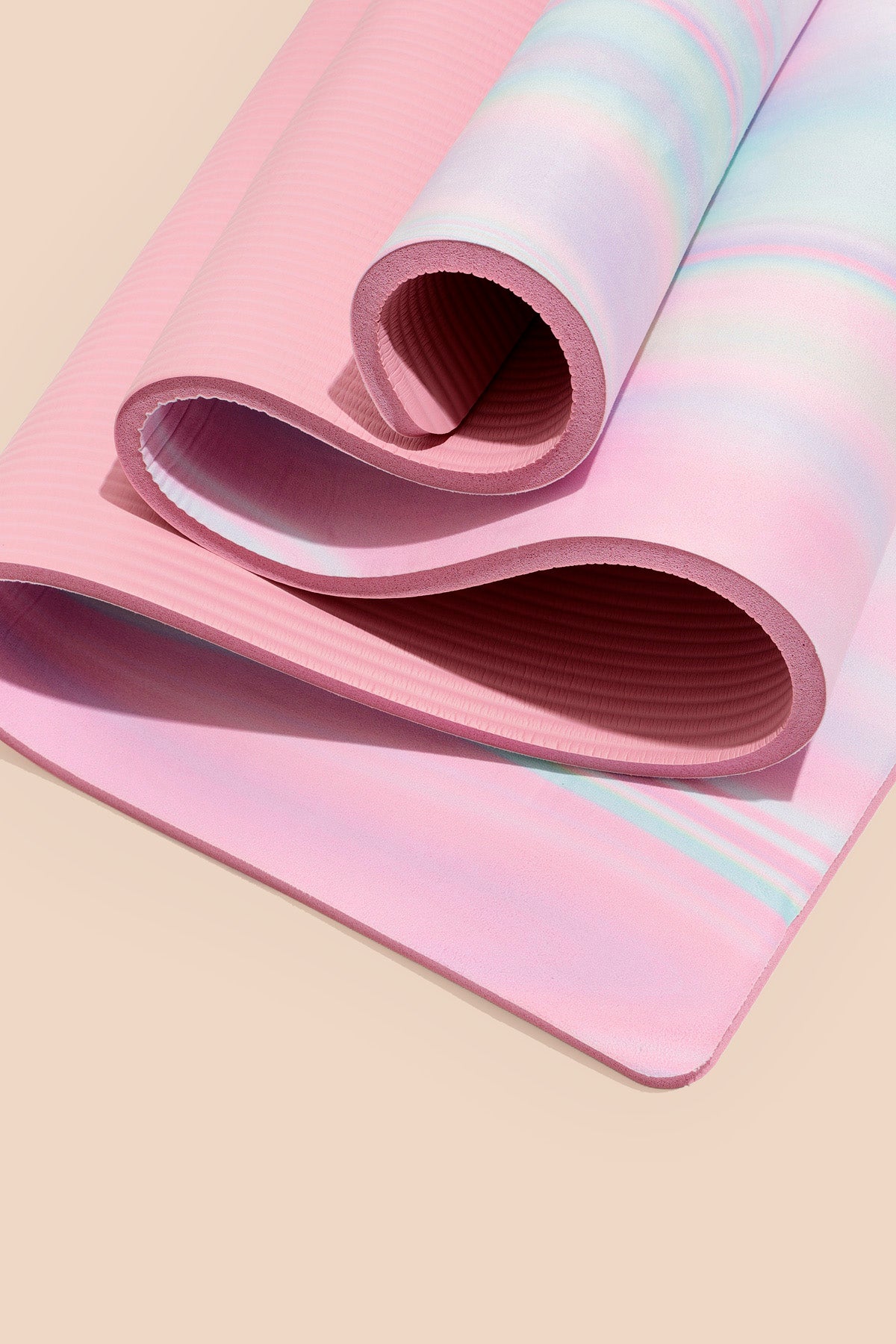 CloudCushion Vegan Suede Yoga Mat - Prismatic 0.5” Thick – POPFLEX®