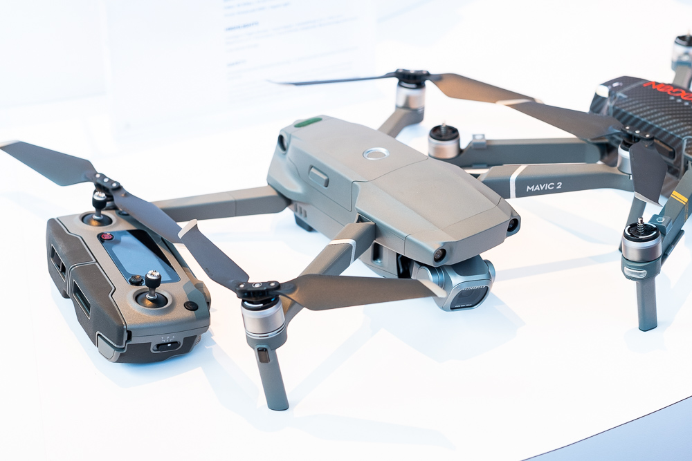 The DJI Mavic 2 Pro and Zoom drones are covered in sensors and