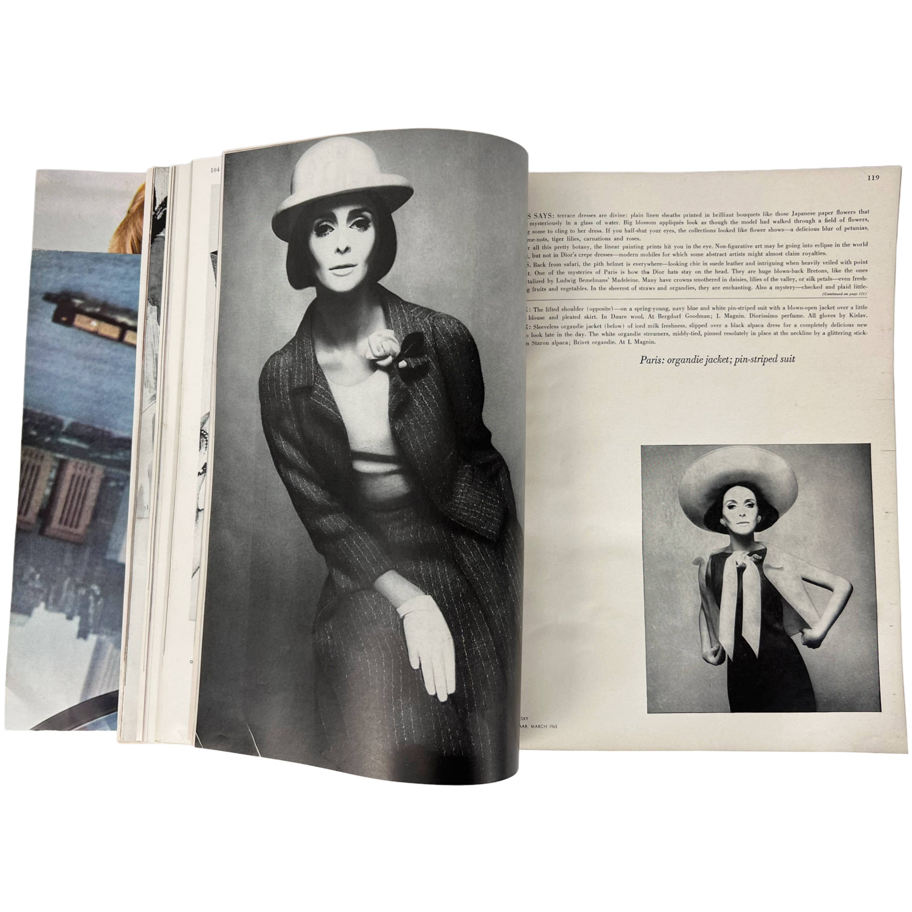 Harper's Bazaar Magazine 1963 Melvin Sokolsky Bubble Photos