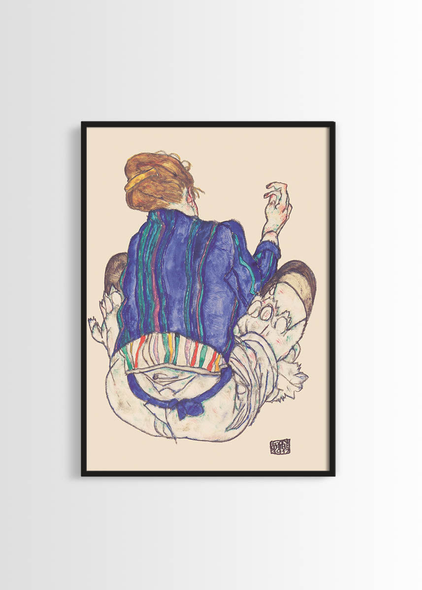 Egon Schiele vintage poster – Poster Wall