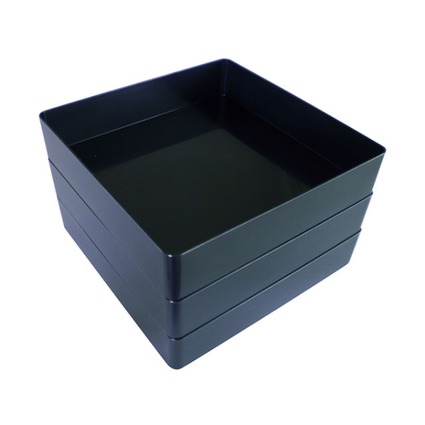 オードブル容器 飛鳥(8寸)50本体 黒 ニシキ | テイクアウト容器の通販