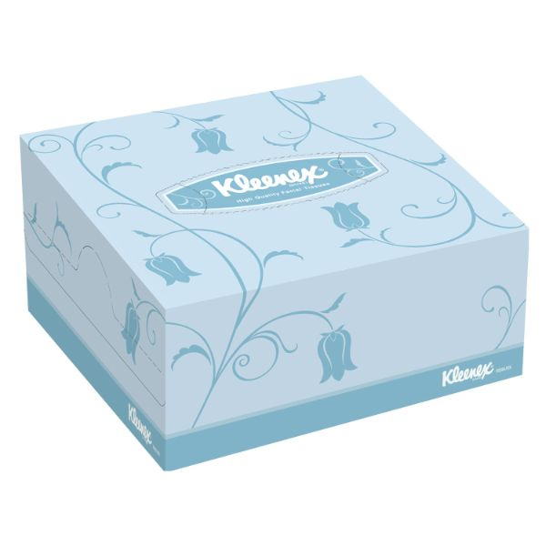 ティッシュペーパー クリネックスティシュー ハーフ 100W 1/2カット