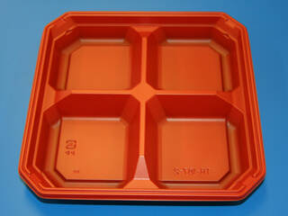 軽食容器 フルレンジTR-187-2H R・B 福助工業 | テイクアウト容器の