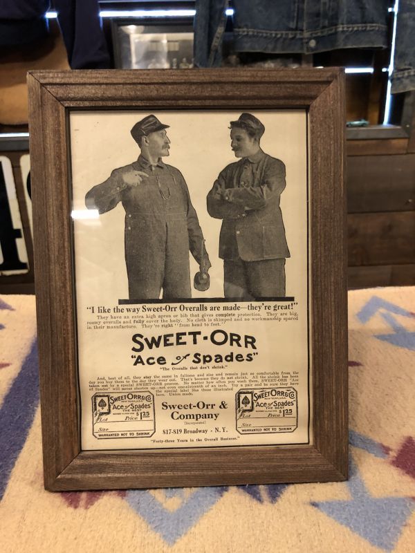 1910s SWEET-ORR Advertising - PALMS