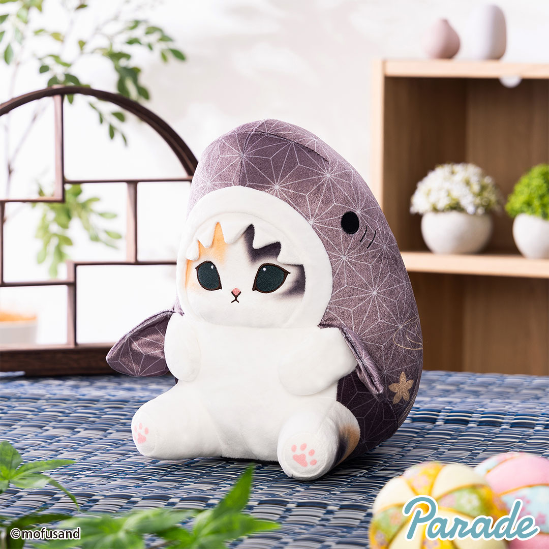 mofusand サメにゃん～和～ BIGぬいぐるみ | 商品紹介 | 株式会社