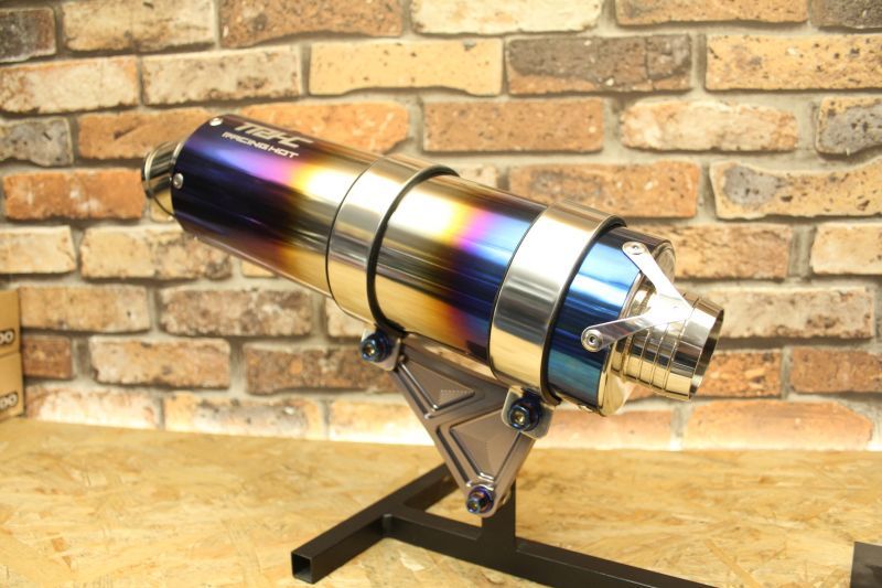 TRHC フルストレートレーシングマフラー [シグナスX]（小排気量用/大