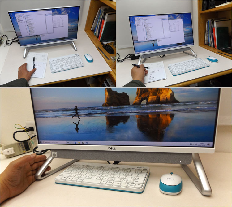 レビュー！DELL Inspiron 24 5000 フレームレス デスクトップ（5490）