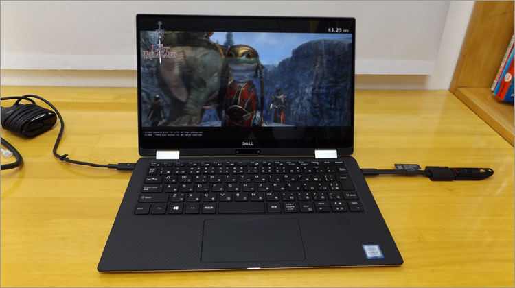 Core i7-7Y75搭載、XPS 13 2-in-1（9365）のベンチマーク