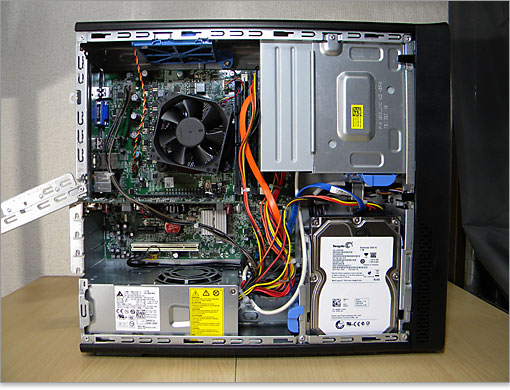 パソ兄さん DELL Inspiron 580sのHDD拡張ベイ