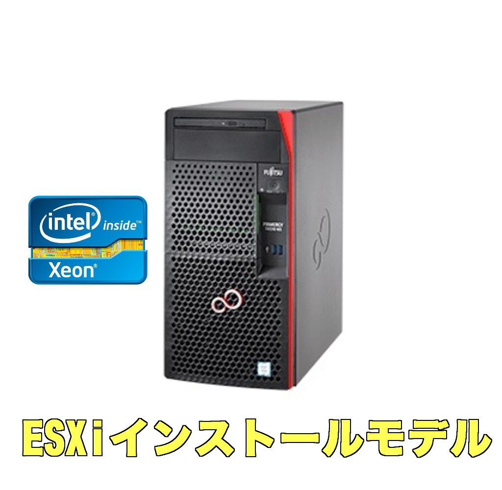 Fujitsu PRIMERGY(プライマジー) TX1310 M3 ESXi7.0 インストール(Xeon