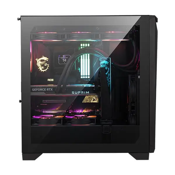 Msi Mpg Gungnir 300R Airflow Argb Eatx Mid Tower Cabinet