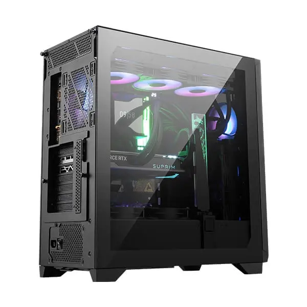 Msi Mpg Gungnir 300R Airflow Argb Eatx Mid Tower Cabinet
