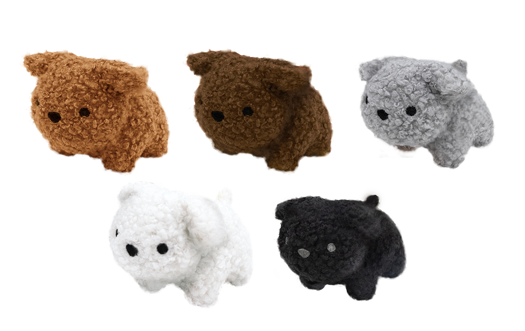 てのひらサイズのトイプードルぬいぐるみ ｜ 株式会社ピーナッツクラブ