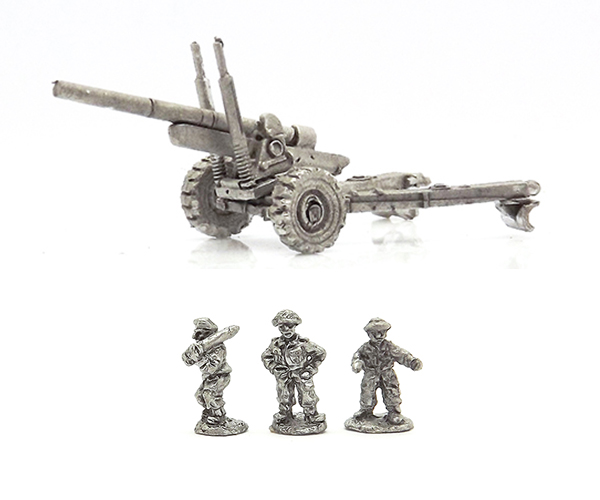 Pendraken 10mm WWII German 15cm sFH 18 howitzer with NW Europe