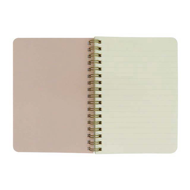 即日出荷OK】エカロジャパン SALDY beaute A6 リングノート A罫 BE