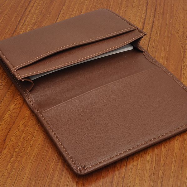PILOT パイロット 本革製 名刺入れ 50枚用 LN07-220-BN ブラウン