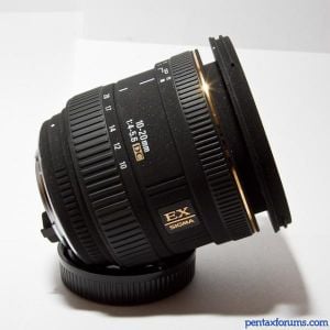 Sigma EX DC J 10-20mm F4-5.6 Lens Reviews - Sigma Lenses - Pentax