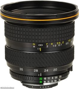 Tokina 20-35mm F3.5-4.5 Lens Reviews - Tokina Lenses - Pentax Lens