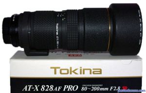 Tokina AT-X 828AF PRO 80-200mm F2.8 Lens Reviews - Tokina Lenses