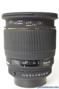 Sigma EX Aspherical DG DF Macro 24mm F1.8 Lens Reviews - Sigma