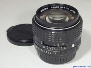 SMC Pentax 50mm F1.2 Reviews - K Prime Lenses - Pentax Lens