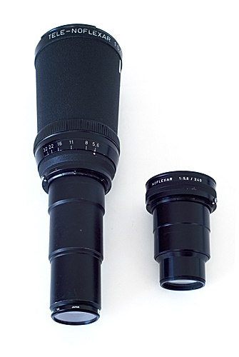 240mm Novoflexar lens for the Pentacon Six