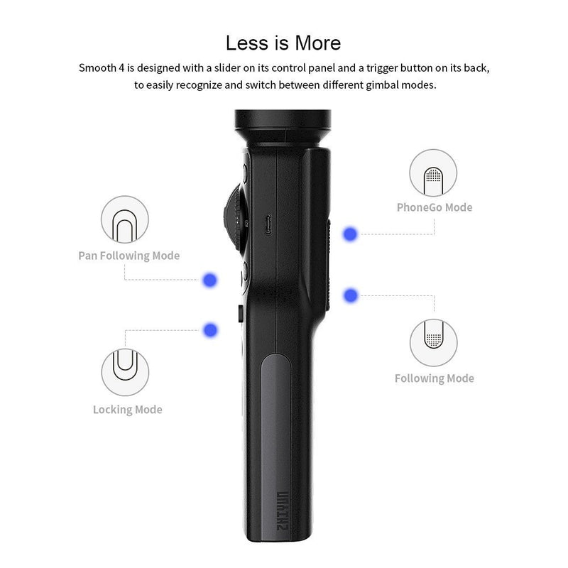 Zhiyun Smooth 4 Smartphone Gimbal with Case Kit – Pergear