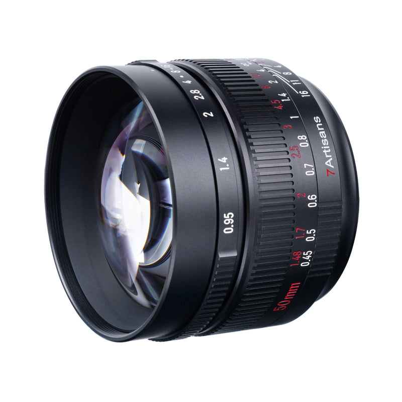 7Artisans 50mm F0.95 Large Aperture Portrait-Length Manual Lens
