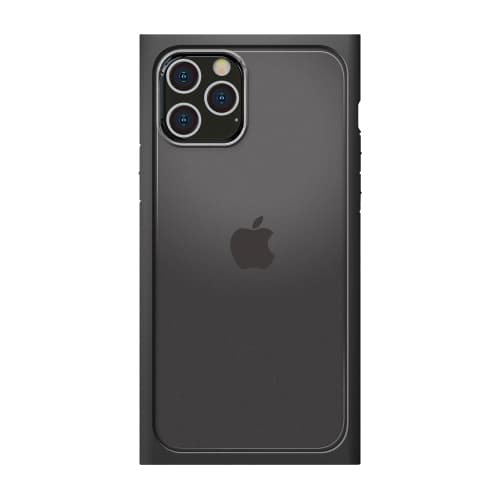 iPhone 12 Pro Max用 ガラスタフケース スクエアタイプ ブラック｜株式