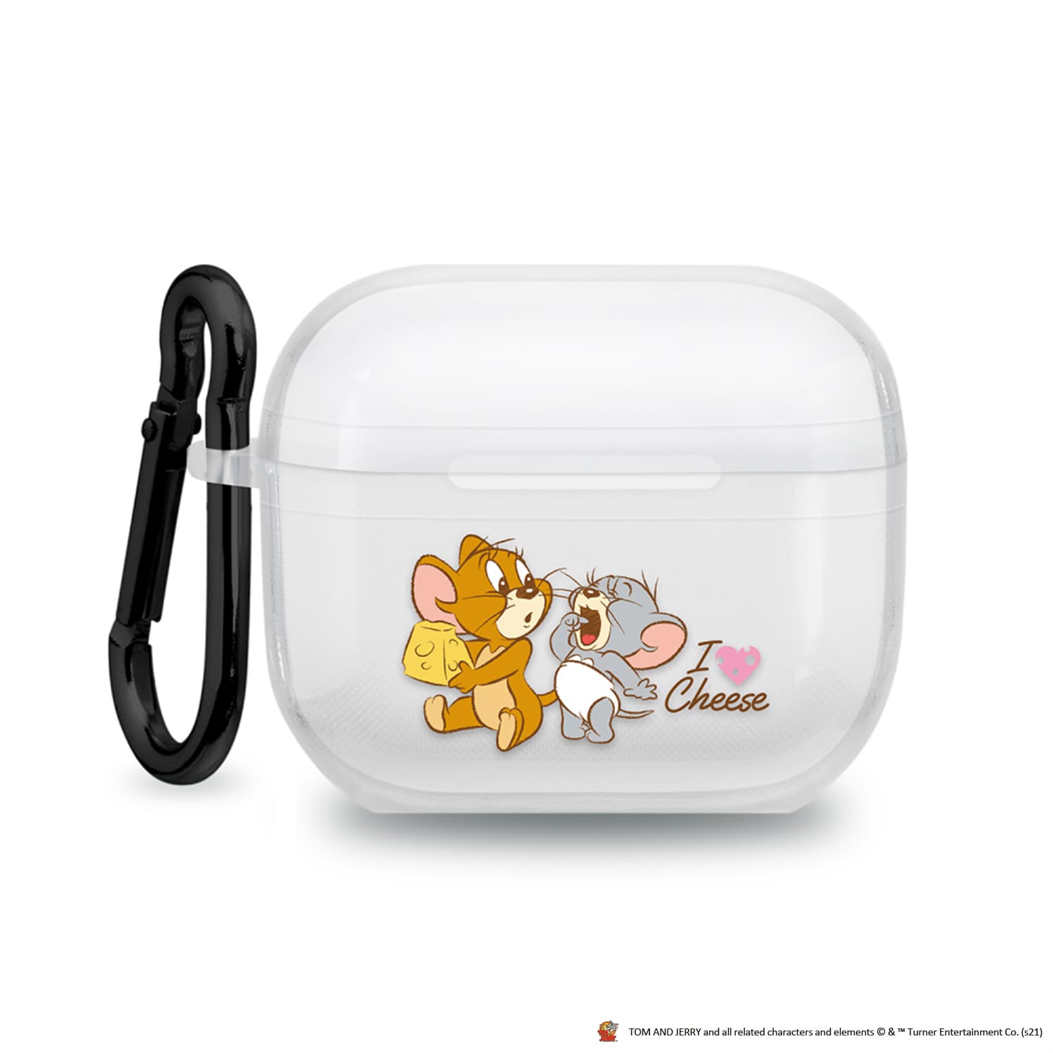 AirPods 第3世代用 抗菌ソフトケース [トムとジェリー/チーズ]｜株式