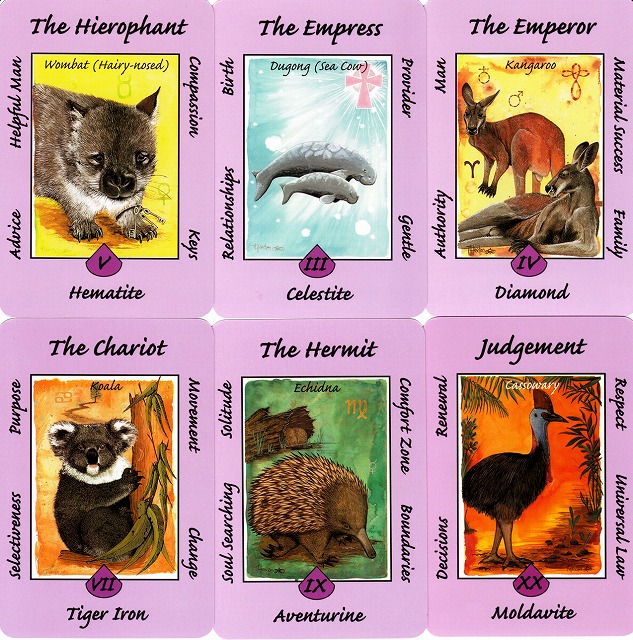 オーストラリアン・アニマル・タロット』【絶版品】 商品詳細