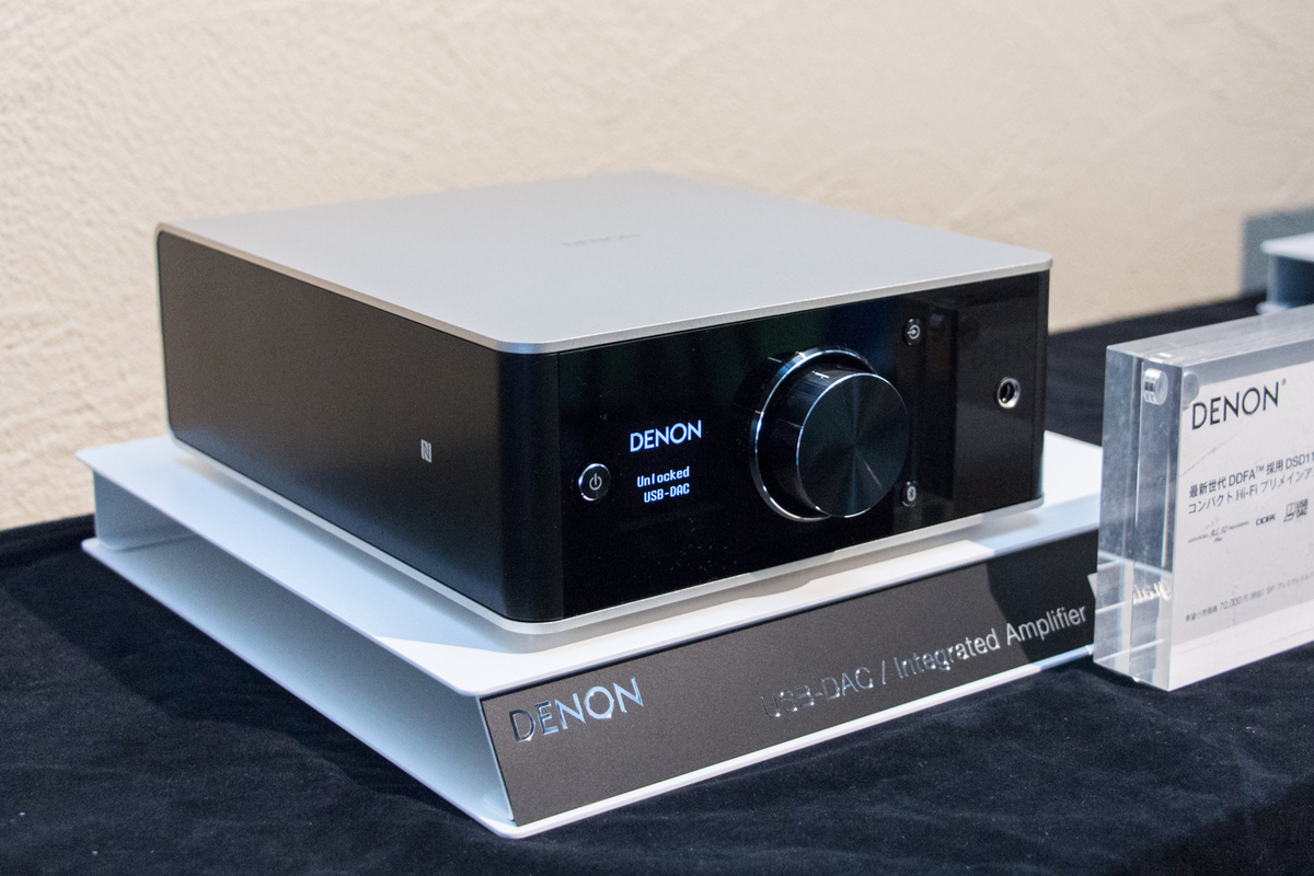 デノン、新世代DDFA採用のUSB-DAC内蔵プリメイン「PMA-60」 ー 弟機