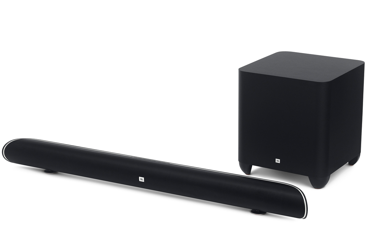 JBL、4Kパススルー対応のサウンドバー＋サブウーファー「CINEMA SB450