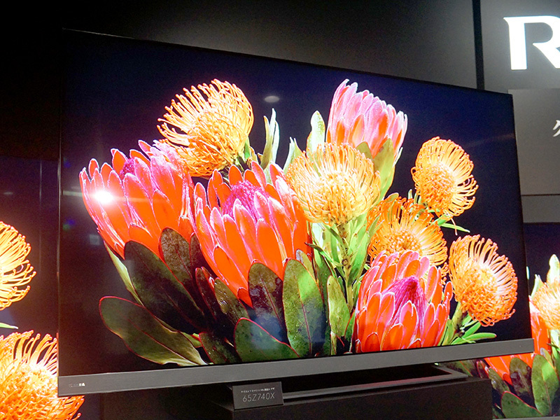 東芝、4K液晶テレビ最上位機「レグザ Z740X」。クラウド連携で高画質化