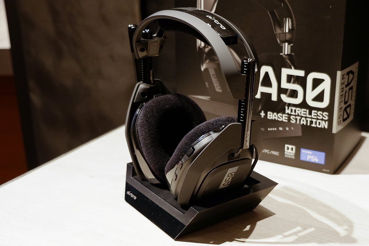 ASTRO、音質/マイク性能高めたワイヤレスゲーミングヘッドセット「A50
