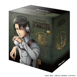 進撃の巨人』コラボのパイオニアヘッドホン、リヴァイとミカサモデル