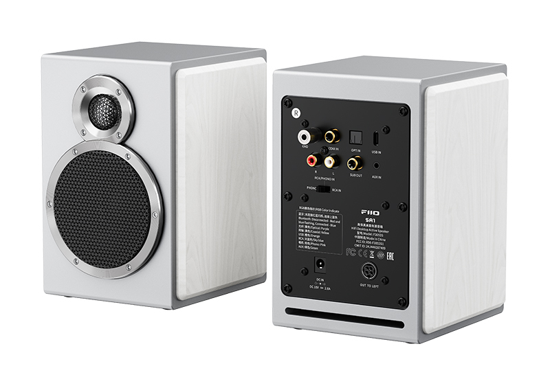 FIIO、最大20Wウーファー搭載のデスクトップ向けアクティブスピーカー