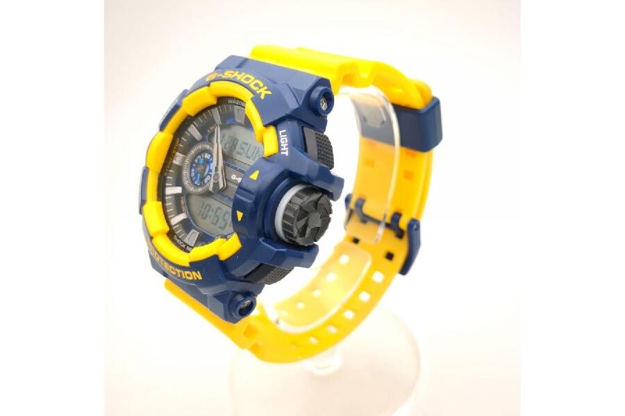カシオ CASIO G-SHOCK GA-400-9BJF ネイビー×イエロー アナデジ